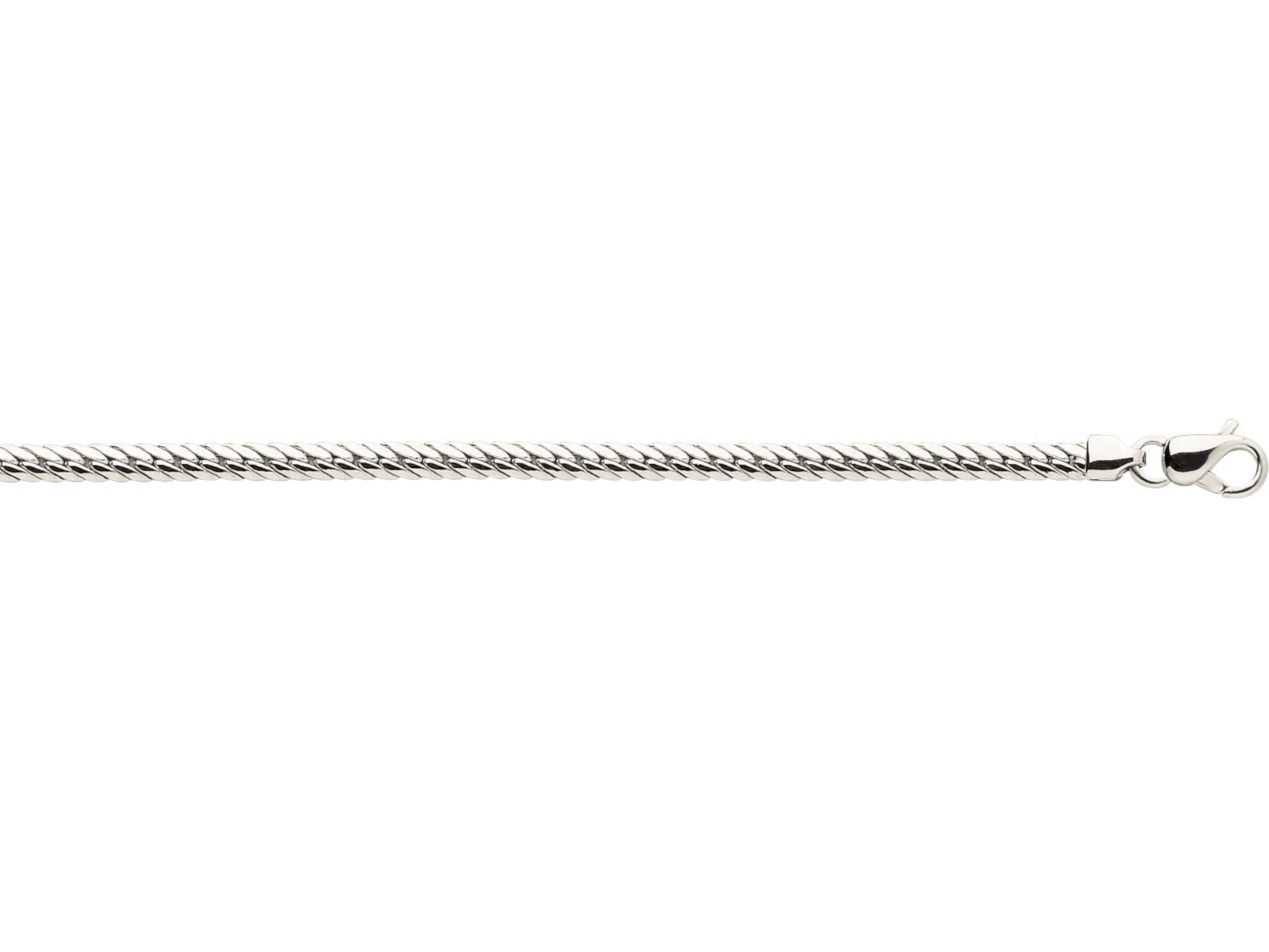 MAILLE ANGLAISE OR GRIS 3.5MM TC18