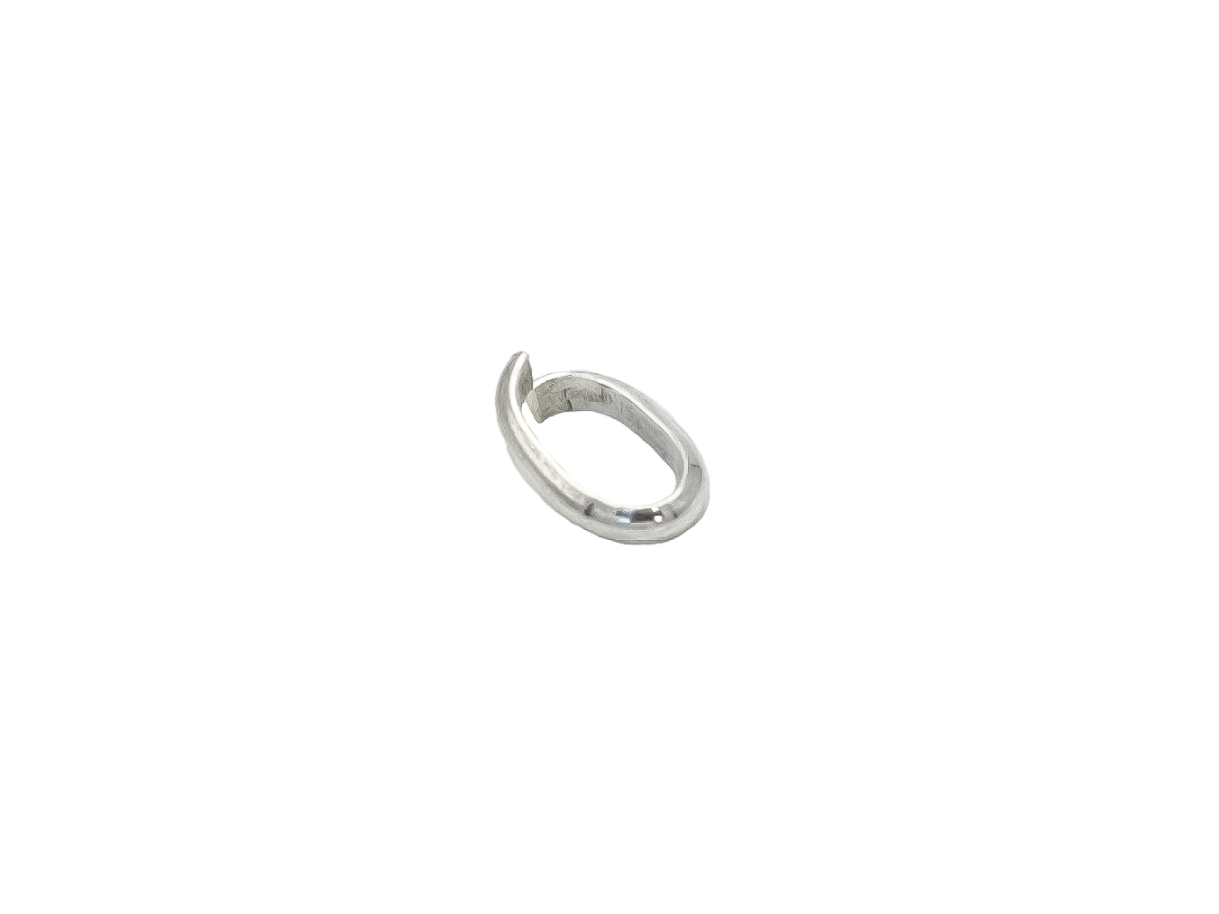 BELIERE1/2 JONC 6MM ARGENT