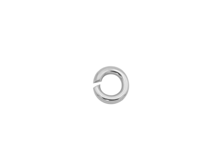 ANNEAU DE BOUT OUVERT 3 MM OR GRIS
