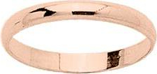 ALLIANCE 1/2 JONC 2.5 MM OR ROSE