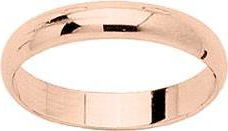 ALLIANCE 1/2 JONC 3.5 MM OR ROSE