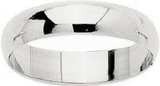 ALLIANCE DEMI JONC 4.5 MM OR GRIS