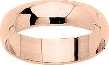 ALLIANCE 1/2 JONC 4.5 MM OR ROSE