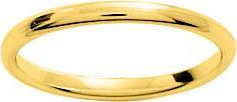 ALLIANCE PARISIENNE 2MM OR JAUNE