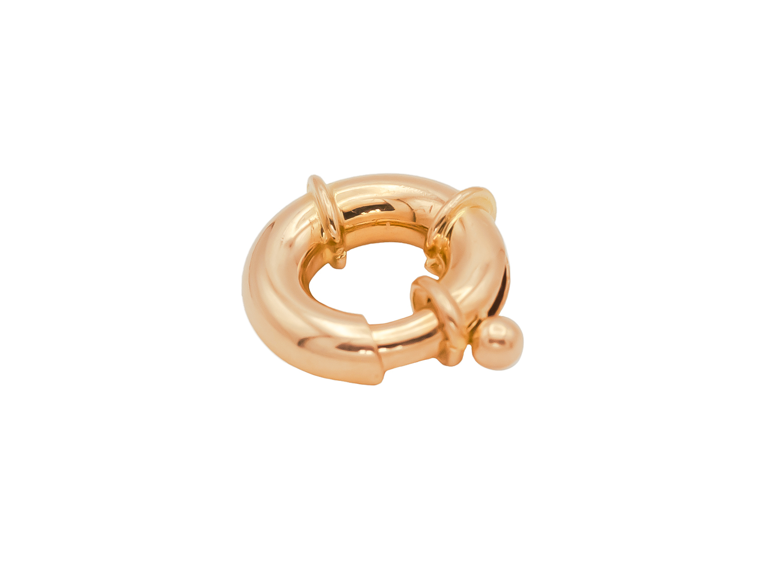 ANNEAU MARIN 13MM OR ROSE