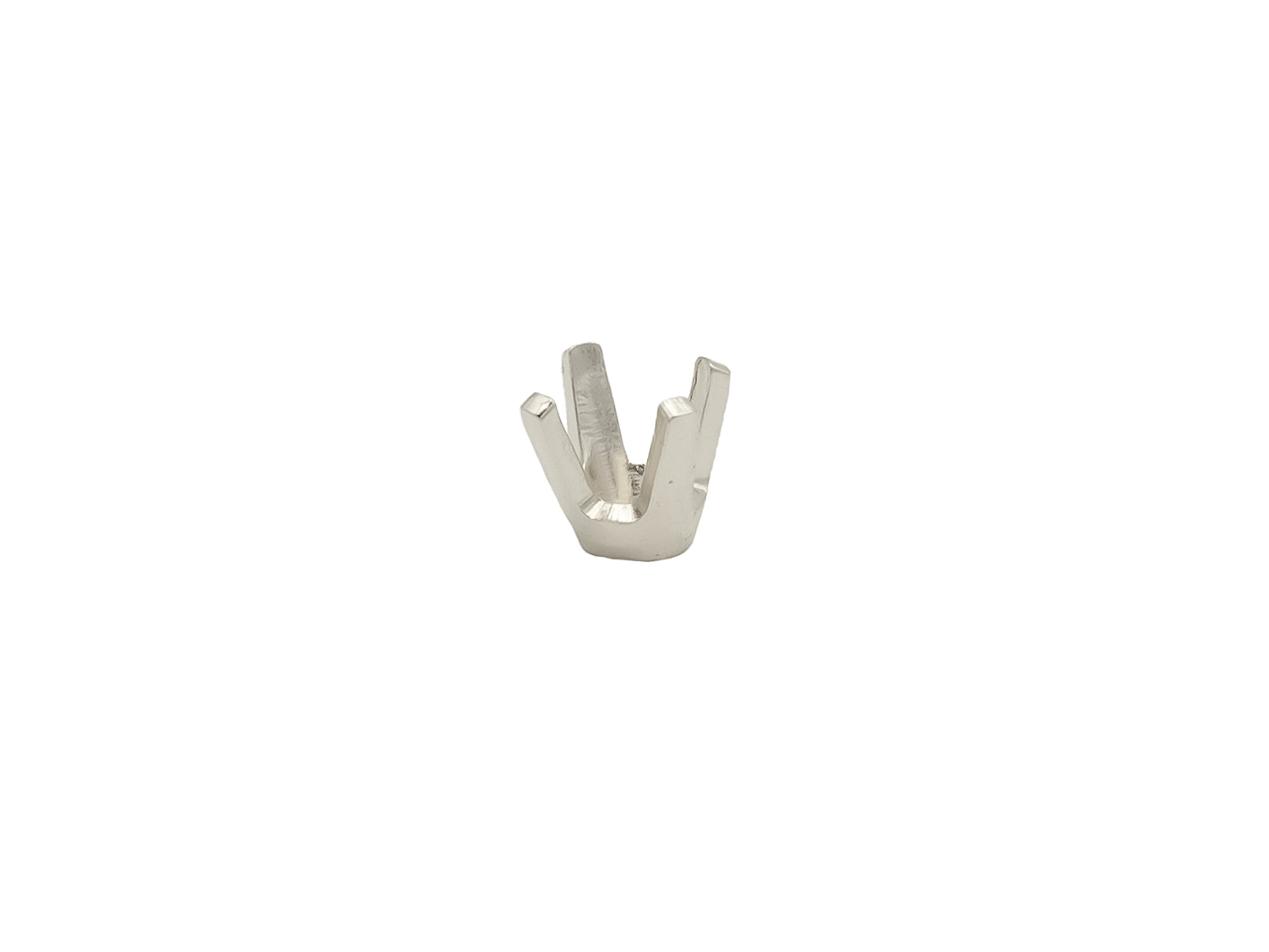 CHATON 4 GRIFFES 2.9  3 MM OR GRIS
