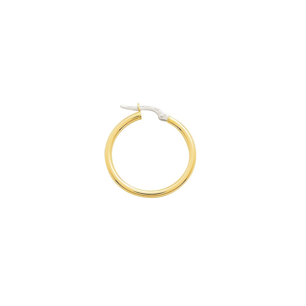 CREOLES LISSES OR JAUNE
