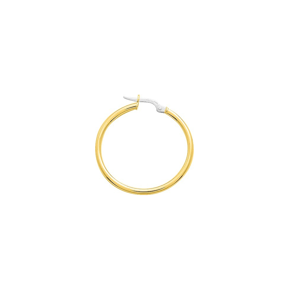 CREOLES LISSES OR JAUNE