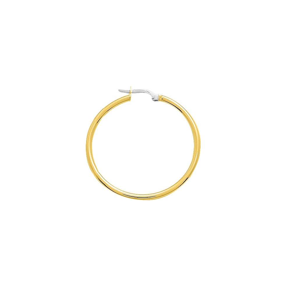 CREOLES LISSES OR JAUNE