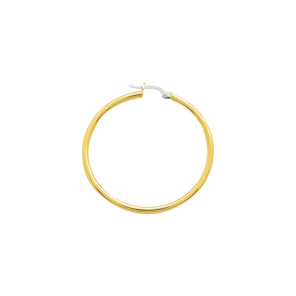 CREOLES LISSES OR JAUNE