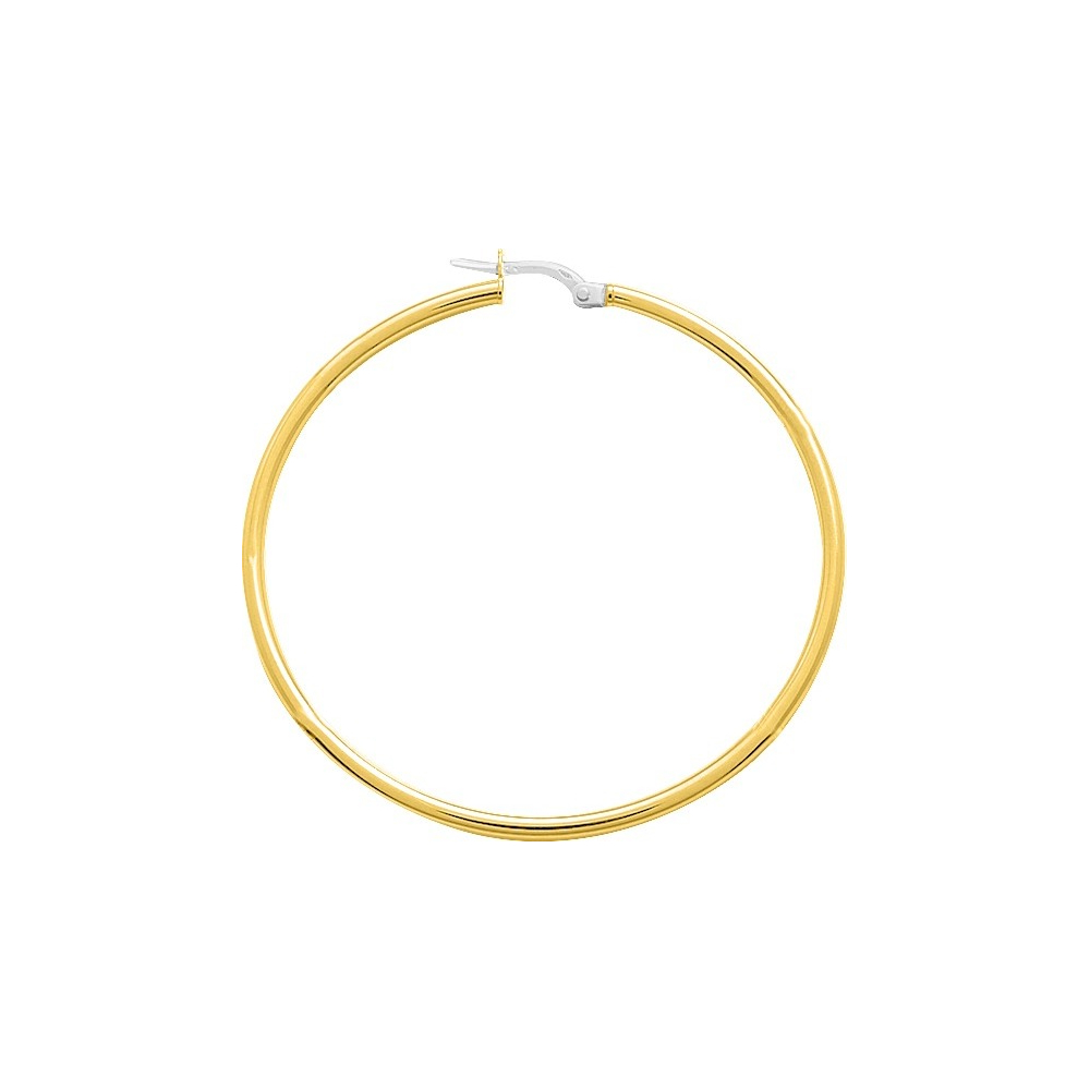 CREOLES LISSES OR JAUNE