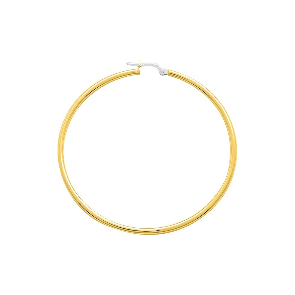 CREOLES LISSES OR JAUNE
