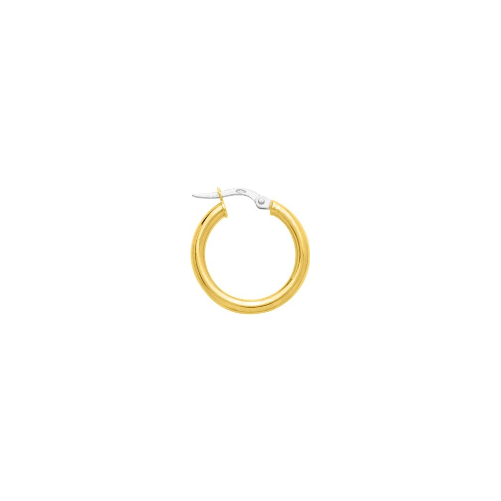 CREOLES LISSES OR JAUNE