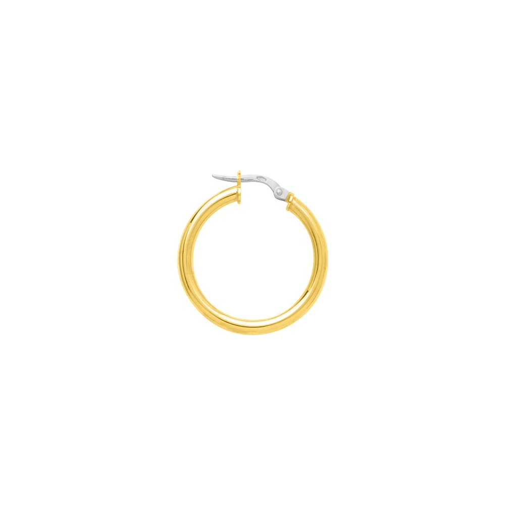 CREOLES LISSES OR JAUNE