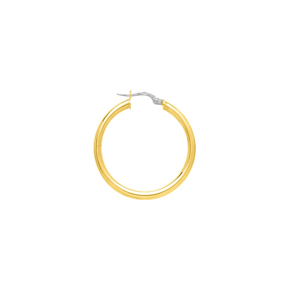 CREOLES LISSES OR JAUNE