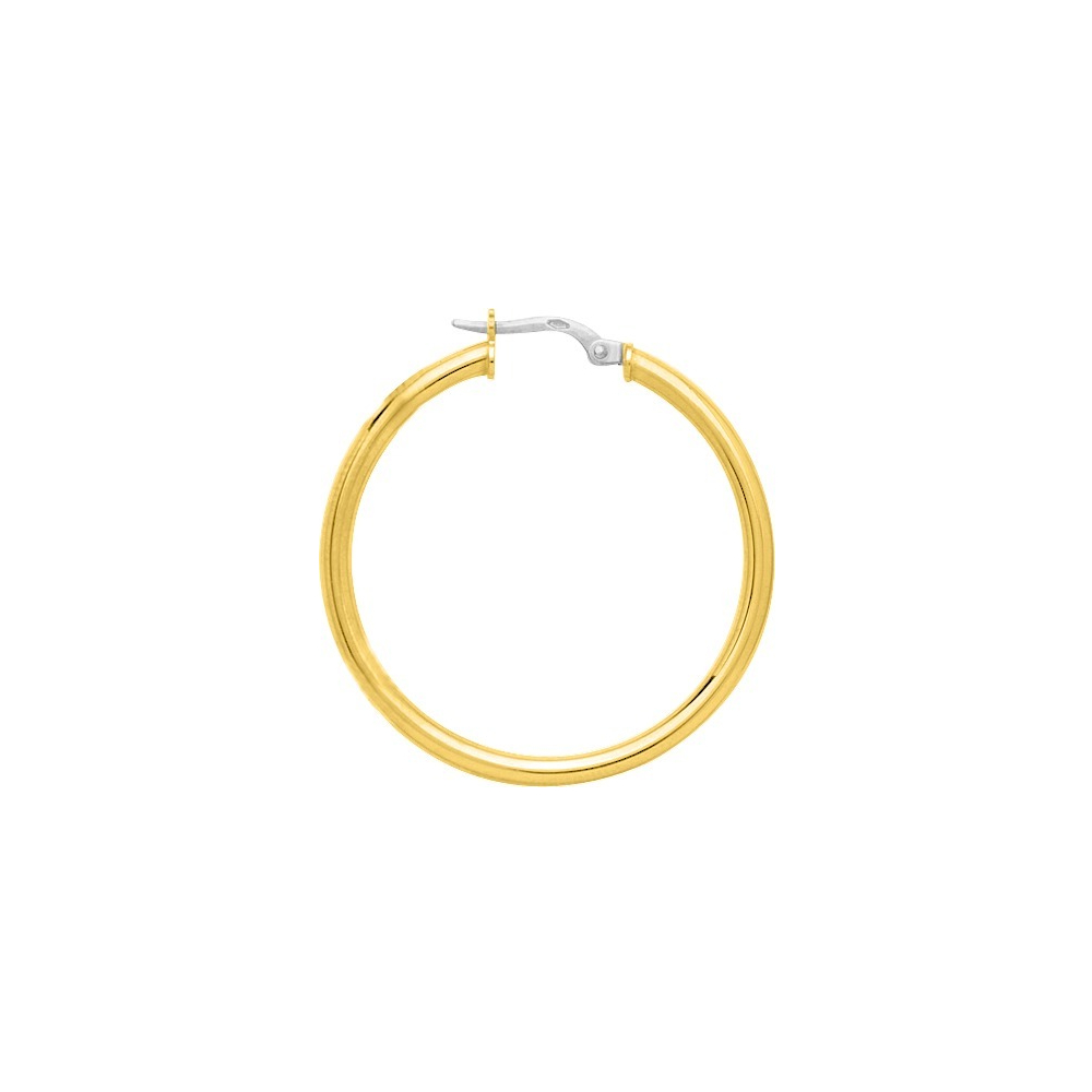 CREOLES LISSES OR JAUNE