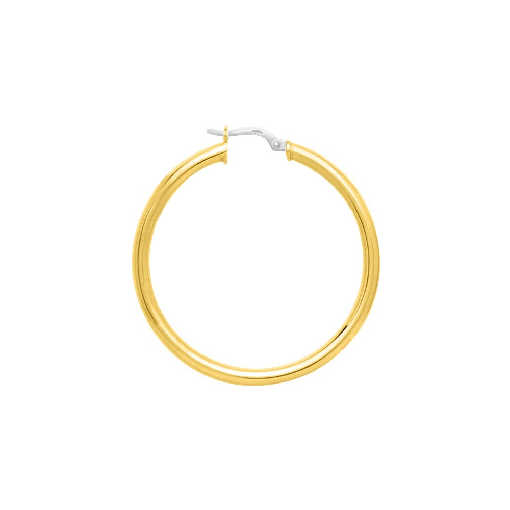 CREOLES LISSES OR JAUNE