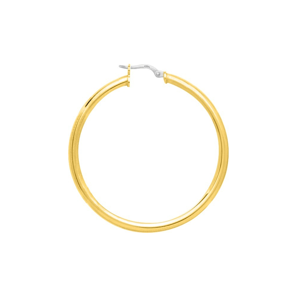 CREOLES LISSES OR JAUNE