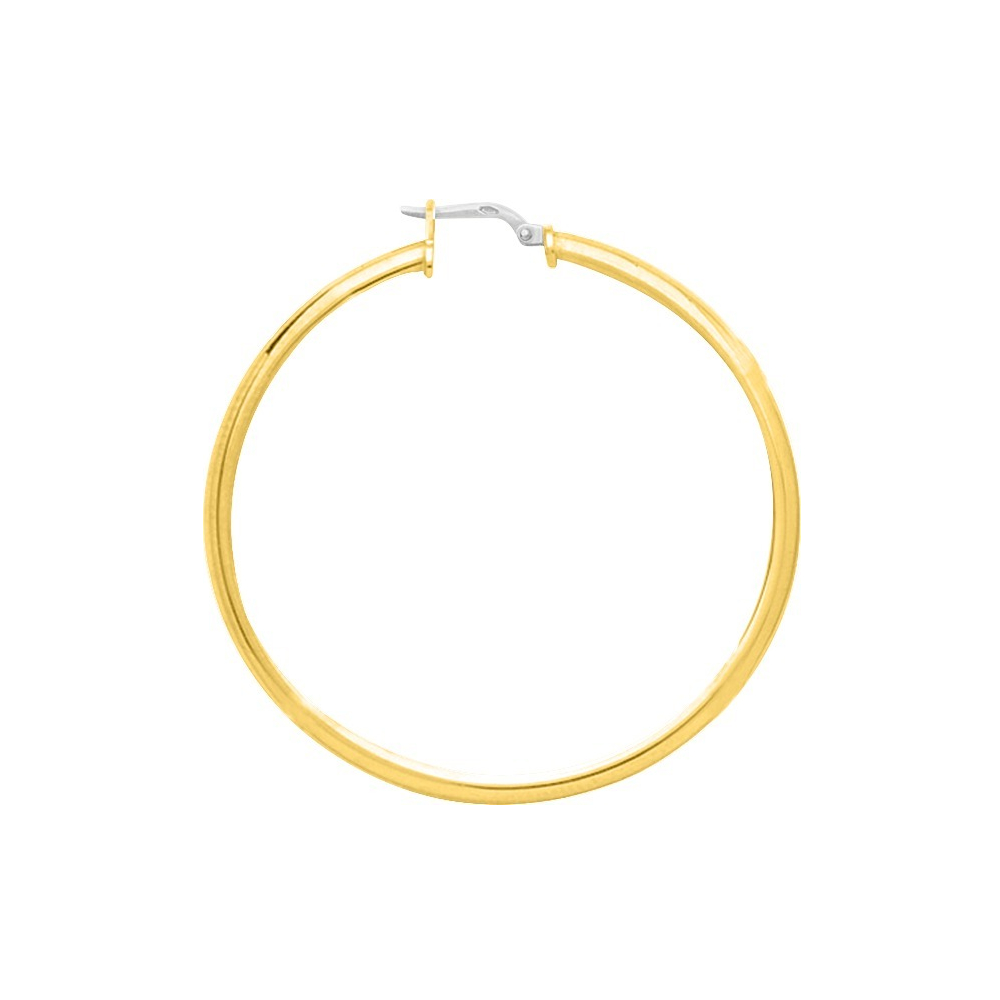 CREOLES LISSES OR JAUNE
