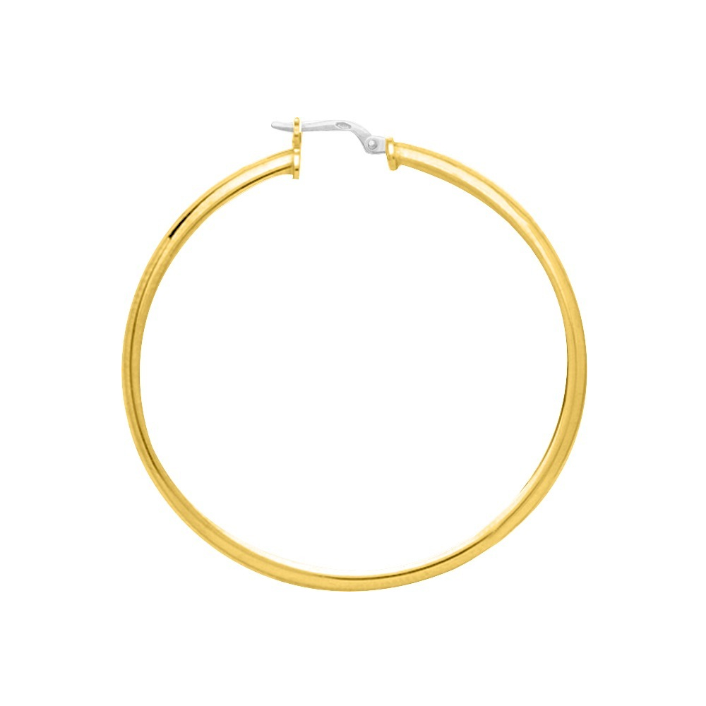 CREOLES LISSES OR JAUNE