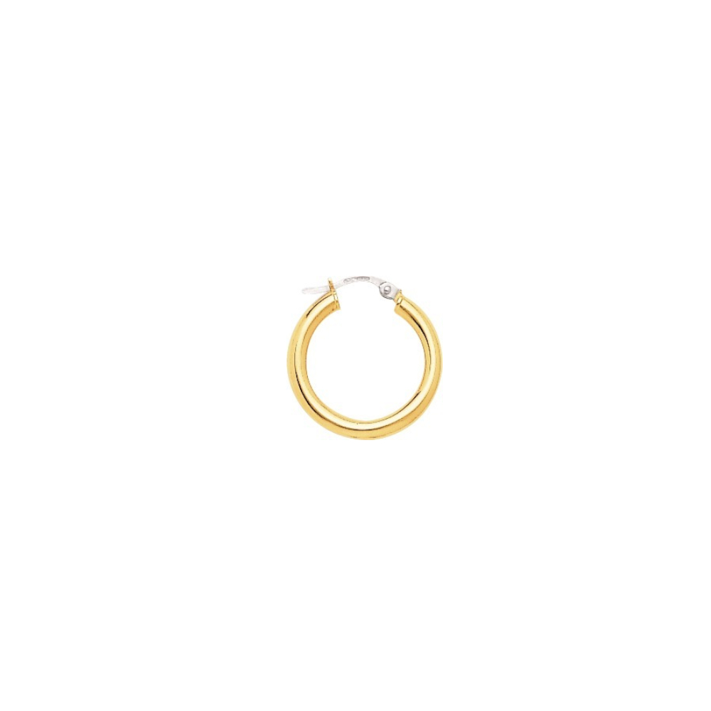 CREOLES LISSES OR JAUNE