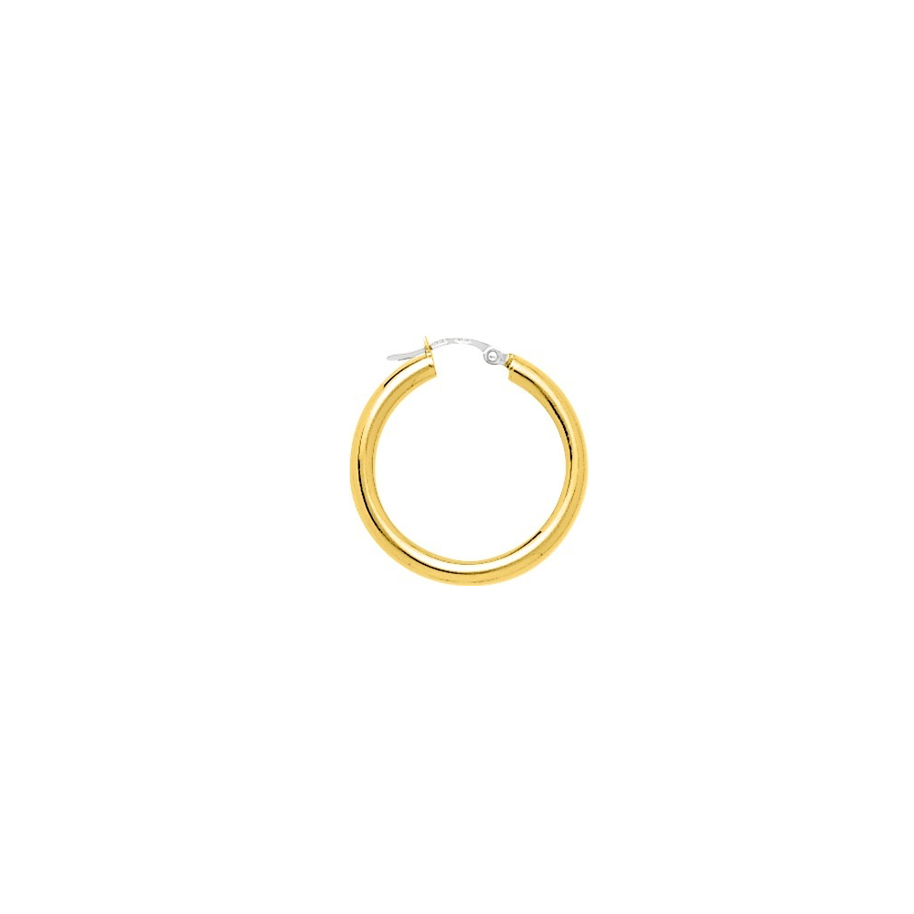 CREOLES LISSES OR JAUNE