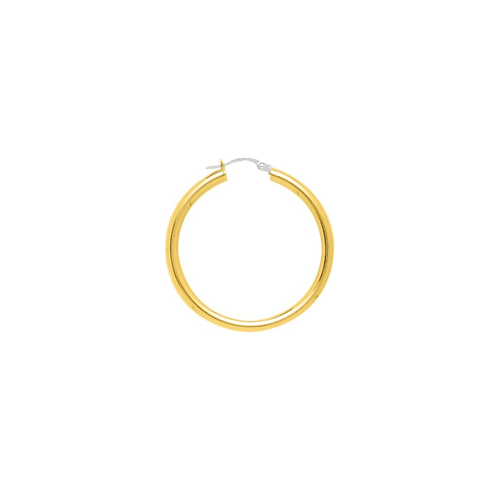 CREOLES LISSES OR JAUNE