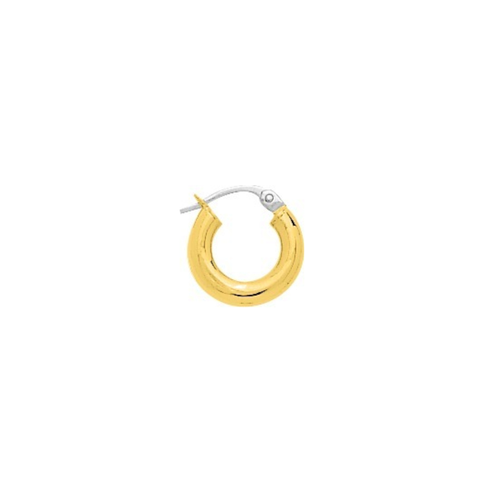 CREOLES LISSES OR JAUNE