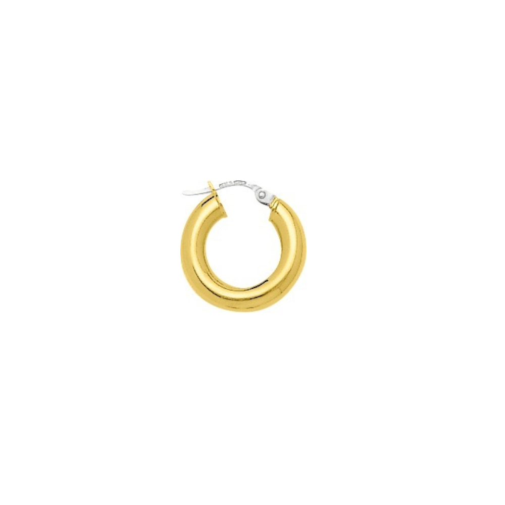 CREOLES LISSES OR JAUNE
