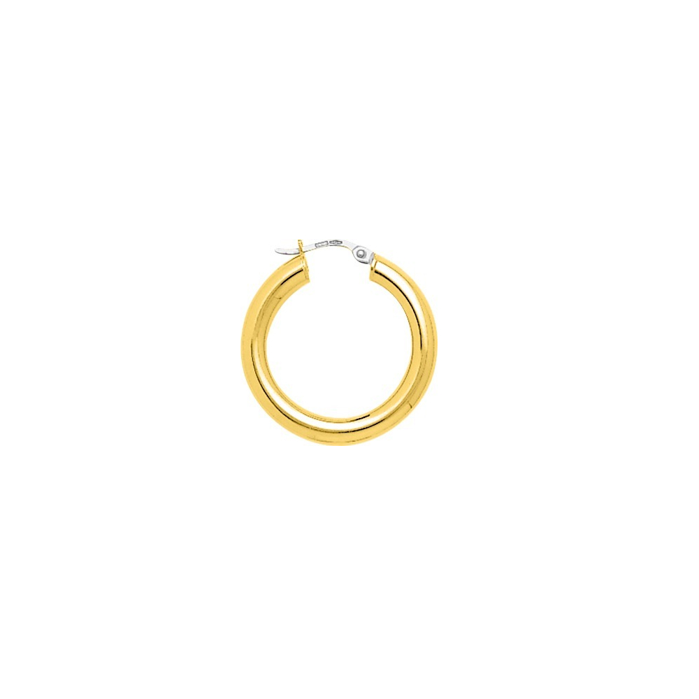 CREOLES LISSES OR JAUNE