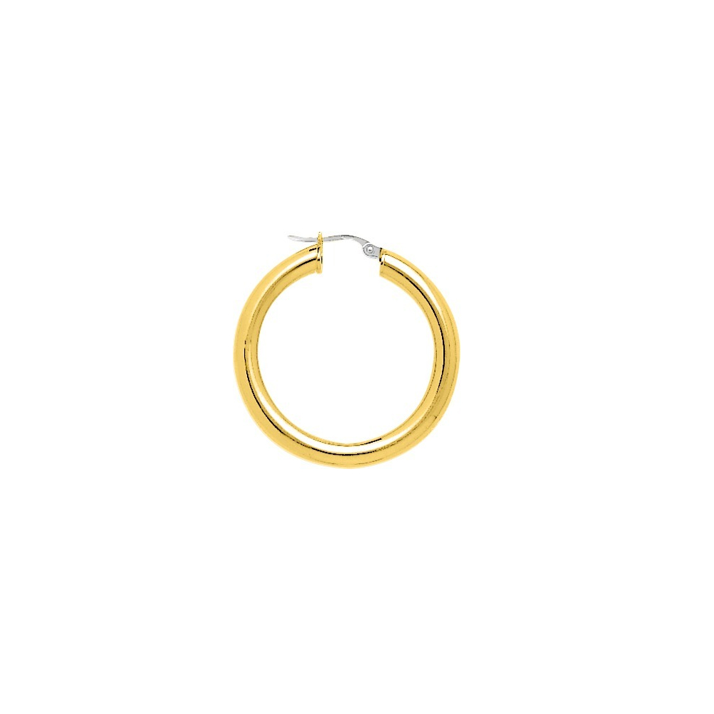 CREOLES LISSES OR JAUNE