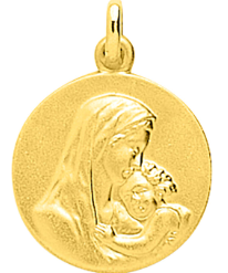M�daille Vierge � l'enfant