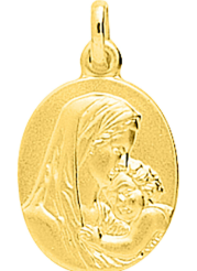 M�daille Vierge � l'enfant
